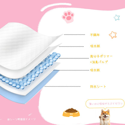 <a href="https://www.qoo10.jp/gmkt.inc/Search/brand.aspx?brandno=136149" target="_blank" class="title_brand" id="btn_brand" title="Japapet">Japapet</a>犬用 シート ペットシーツ 薄型200枚/100枚/50枚 厚型88枚/44枚/22枚 レギュラー/ワイド/スーパーワイド 無香 おしっこ ペット用品 1回使い切りタイプ
