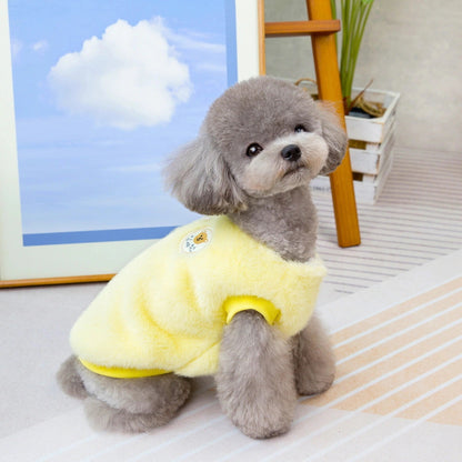 人気犬の服ペットの服小型犬猫が着ることができる秋冬暖かく快適なウサギのぬいぐるみコート