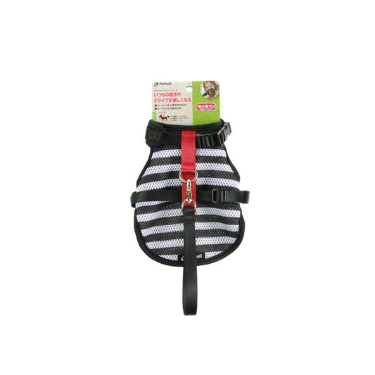 <a href="https://www.qoo10.jp/gmkt.inc/Search/brand.aspx?brandno=19528" target="_blank" class="title_brand" id="btn_brand" title="リッチェル">リッチェル</a>おでかけベストハーネス S ストライプ