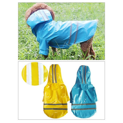 2025福袋ワンちゃん向け 梅雨対策 犬用レインコート レインウェア ドッグウェア 軽量 防水 散歩 雨具2992