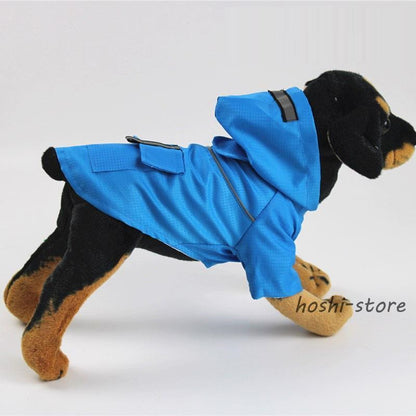 犬 レインコート レイングッズ ポンチョ 梅雨 雨具 小型犬 カッパ フード付き