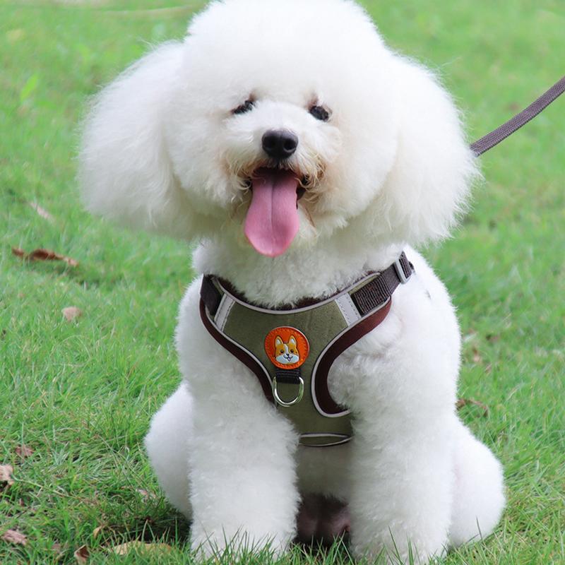 新商品プロモーション，数量限定 犬 ハーネス 犬用ハーネス リード付き ペット用 胴輪 小型犬 中型犬 大型犬 反射 簡単装着 可愛い 抜けない 柔らかい ペット用ハーネス犬 ハーネス