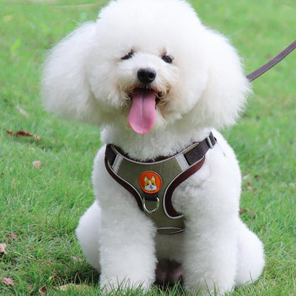 新商品プロモーション，数量限定 犬 ハーネス 犬用ハーネス リード付き ペット用 胴輪 小型犬 中型犬 大型犬 反射 簡単装着 可愛い 抜けない 柔らかい ペット用ハーネス犬 ハーネス