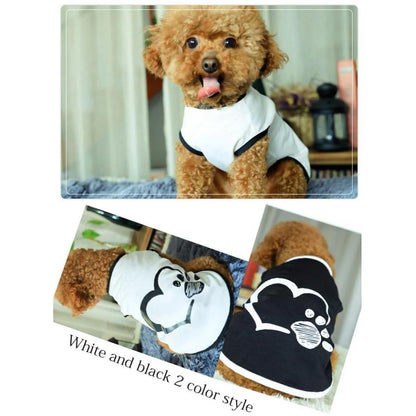 新商品プロモーション，数量限定 犬 猫 服 ウェア ペット ドッグ ドッグウェア ハート 肉球 小型犬 中型犬 タンクトップ犬 猫