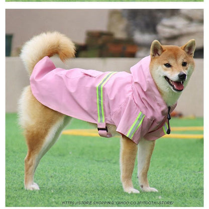 犬用 レインコート 中型犬 小型犬 雨具 カッパ 犬服 防水 ドッグ ペット服 お出かけ 防雨 ペットレイングッズ ドッグウエア ペットポンチョ 梅雨 散歩