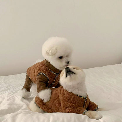 ペット服 犬の服 犬猫服 シャツ テディビーベア ヨークシャー 小中型犬 服 快適 ペット用品 犬用品 秋冬服