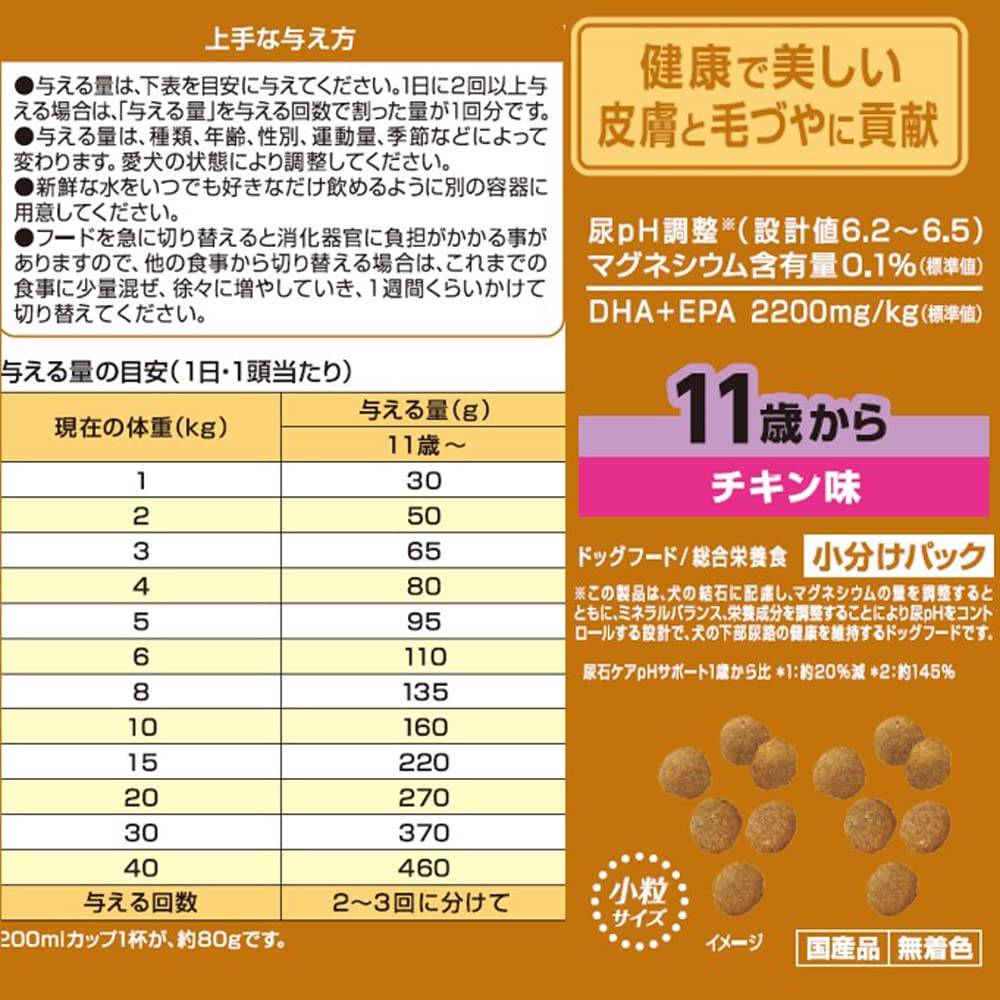 メディコート アドバンス 尿石ケア pHサポート 11歳から【国産/アルミ小分け】 6kg(500g×12)