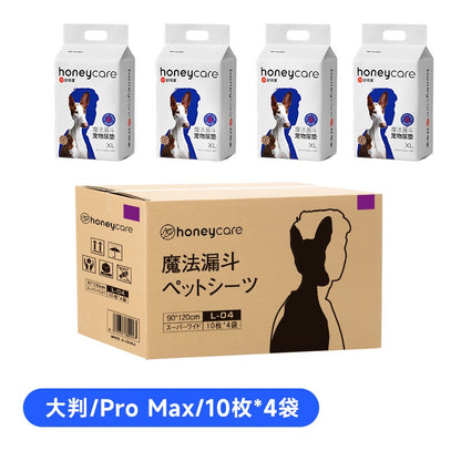<a href="https://www.qoo10.jp/gmkt.inc/Search/brand.aspx?brandno=109151" target="_blank" class="title_brand" id="btn_brand" title="Honeycare">Honeycare</a>ペットシーツ パイナップル柄入り ペットシート厚型 サイズ選択可 レギュラー ワイド スーパーワイド かわいいな柄付き