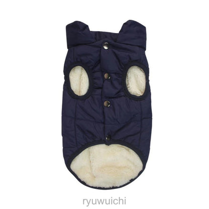 犬服 秋冬 中綿ジャケット フェイクダウン ハロウィン 防寒着 あたたかい 散歩 虫対策 エアコン 対策 ドッグラン 旅行 お出かけ