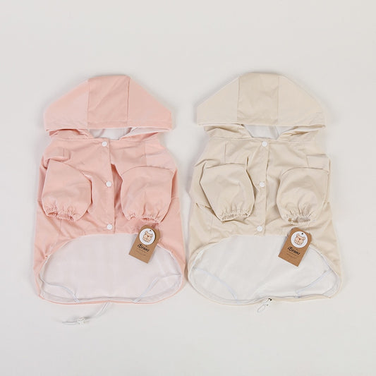 アウトドア ペット用品 ペット服 反射帯犬 中型犬 8 レインウェア ポンチョ 犬用レインコート ドッグウェア 大中小型犬 猫 犬用ウインドブレーカー 犬の服 散歩 雨具 レインコート 梅雨対策 犬服