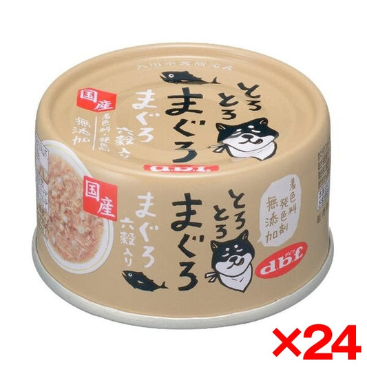 24個セット デビフペット とろとろまぐろ まぐろ 六穀入り 60g