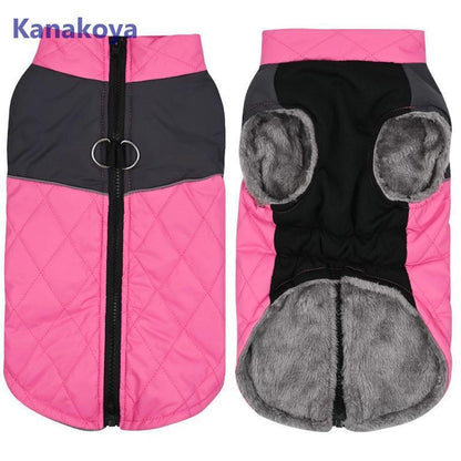犬服 ペットウェア 秋 冬 中綿入り 裏ボア 裏起毛 保温 防寒対策 暖かい ドッグウェア 小型犬 中型犬 大型犬 愛犬 猫 旅行 お出掛け お散歩