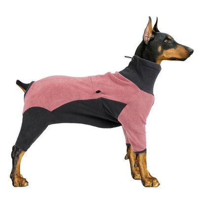 可愛い 極フリーススウェットシャツ 暖かい綿のパーカー 4本足のスウェットシャツ 伸縮性のある服 犬の服 ホームウェア 冬