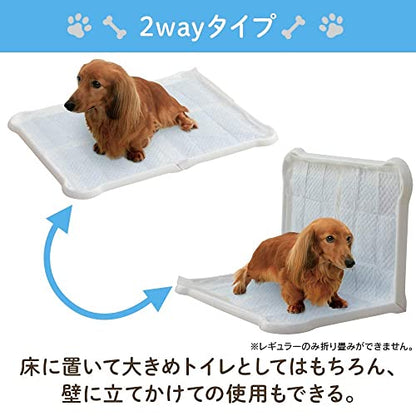 アイリスオーヤマ 犬 トイレ シーツぴたっとトレー レギュラー ブラウン P-SPT
