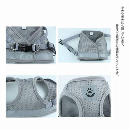 ペットグッズ 犬用品 首輪胴輪 リード ハーネスリード 犬 猫 ハーネス 新品 大人気 小型犬 中型犬 猫用 ネコ ウェアハーネス 犬ハーネス 抜けない