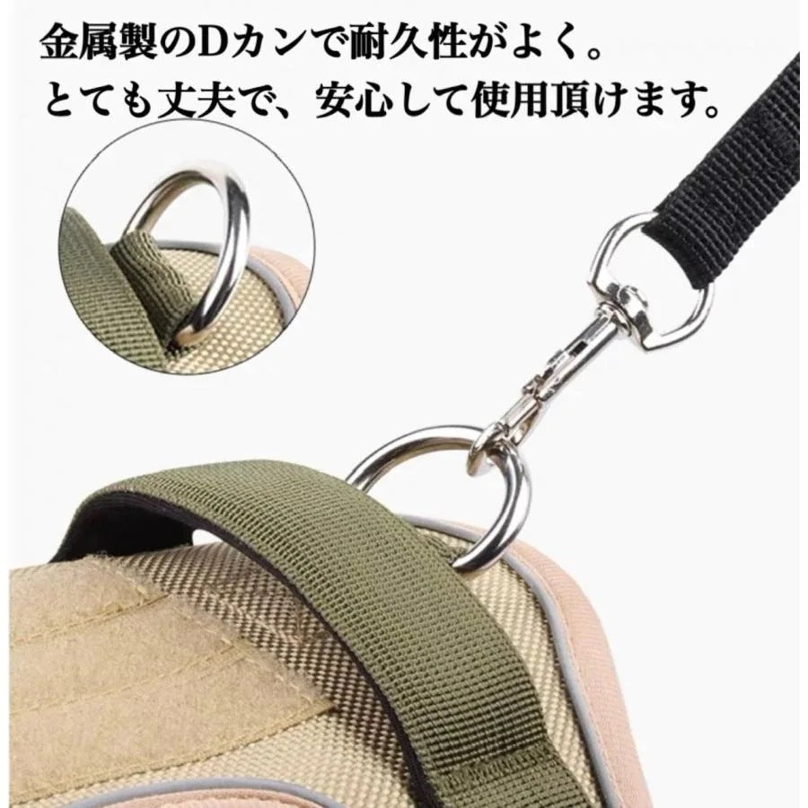犬　犬用　ハーネス　おしゃれ　丈夫　ドッグハーネス　小型犬　中型犬　大型犬　犬ハーネス　リード付き　メッシュ　胴輪　散歩　介護犬