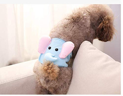 IHOLLY 犬マナーベルト オス 可愛い 犬用 生理パンツ 綿製 ドッグウェア マーキング防止 介護用 お漏らし対策 調整可能 室内 おでかけ ドライブ 雌 雄犬用