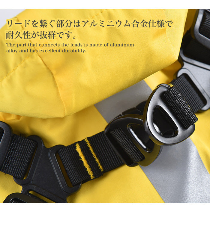 レインコート 服 ドッグウェア 一体型 ウェア 犬 フード付 ハーネス 中型犬 ペット ドッグ 猫 小型犬
