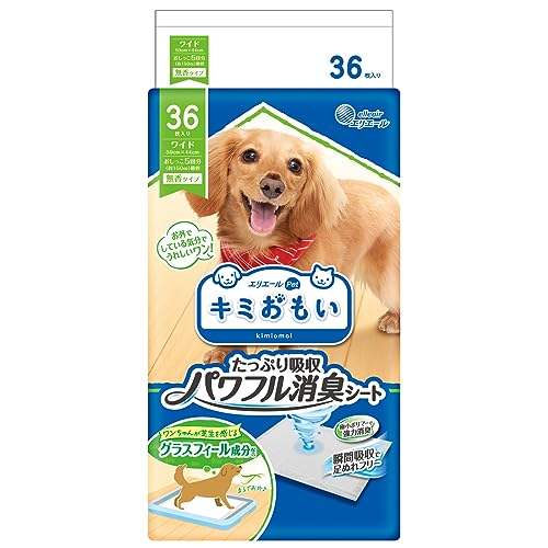 キミおもい パワフル消臭シート ワイド 36枚