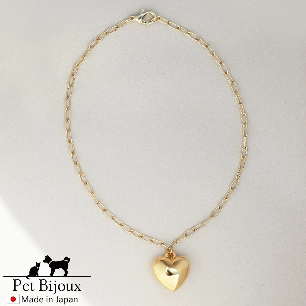 <a href="https://www.qoo10.jp/gmkt.inc/Search/brand.aspx?brandno=121124" target="_blank" class="title_brand" id="btn_brand" title="MELODY ACCESSORY">MELODY ACCESSORY</a>K18GP 送料無料 ドッグアクセサリー 犬用 ネックレス 首輪 チョーカー 犬 いぬ DOG ねこ 猫 ペット チェーン ハート 星 スター シンプル 小型犬 中型犬 か