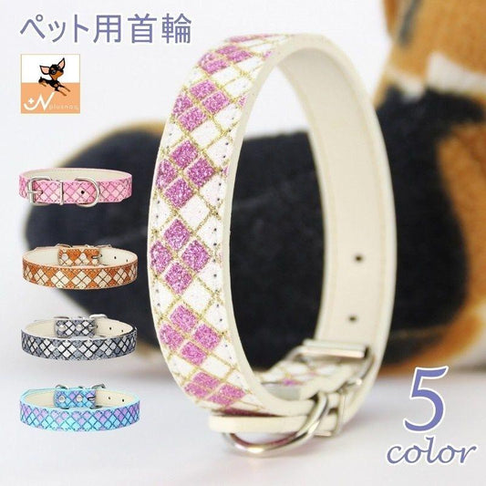 小型犬 ねこ カラ 犬 ペット首輪 犬用首輪 ペットグッズ いぬ 首輪 チェック柄 中型犬 犬の首輪 犬猫アクセサリー 猫用首輪 猫の首輪 猫 犬首輪