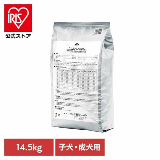 フィッシュ＆ポテト 子犬・成犬用 14.5kg 森乳サンワールド