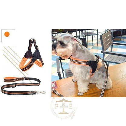 [高品質]ハーネス 犬 おしゃれ 小型犬 大型犬 中型犬 犬のハーネスリード 脱げない 発光バンド 散歩 首輪 ペット用品