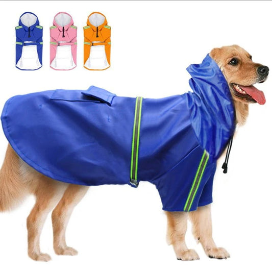 犬 レインコート ポンチョ 中型犬 小型犬 大型犬 かわいい ペット 雨具 防水 軽量 反射板付き ドッグレインコート