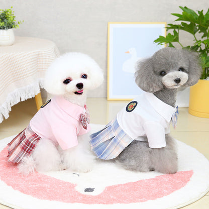 猫 犬 洋服 犬服 ペット服 大中小型犬 ペット用品 犬/猫用 犬の服 ペットウエア 小型犬 中型犬 通気 可愛い ドッグウェア トレーナー 犬 服 ワンピース サロペット ビションフリーゼ 犬猫服