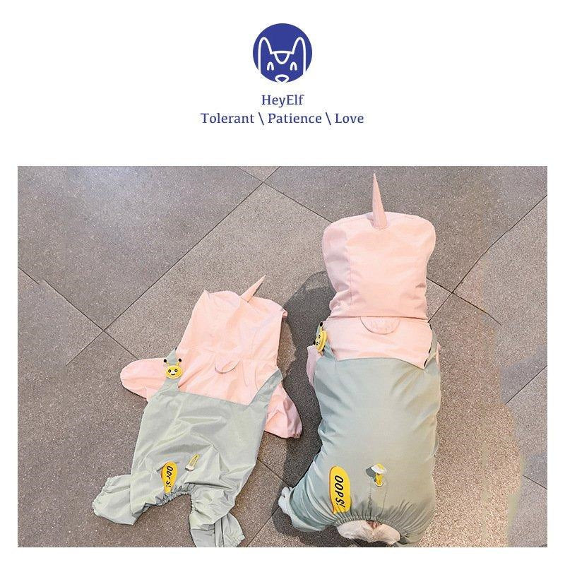 犬用 レインコート 中型犬 犬服 防水 ドッグ 小型犬 雨具 カッパ ドッグウエア ペット