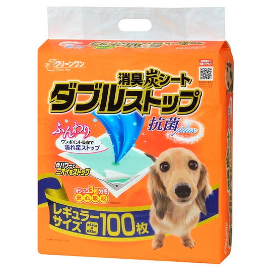 <a href="https://www.qoo10.jp/gmkt.inc/Search/brand.aspx?brandno=66334" target="_blank" class="title_brand" id="btn_brand" title="ペティオ">ペティオ</a>消臭炭シート ダブルストップ レギュラー 100枚