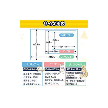 【即納】アイリスオーヤマ ペットシーツ 薄型 抗菌 消臭 小型犬中型犬 ワイド 50枚4袋(200枚入) (ケース販売)