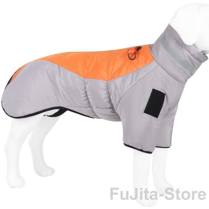 ペット服 犬服 ドッグウェア ダウンジャケット 大型犬防寒 秋冬 ワンちゃん服 大型犬 保温 防水 犬のコート 中綿ジャケット 裏起毛 二つ足 冬 暖かい服 愛犬用