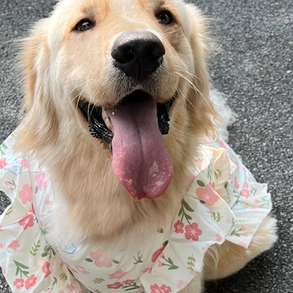 【新作犬猫服 登場】 犬服 ペット服 犬 洋服 春夏大型犬ペットベスト中型犬大型犬服