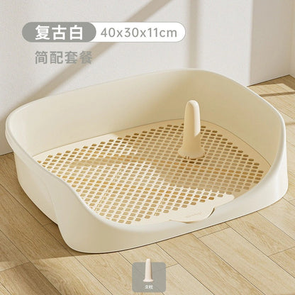 犬 トイレトレー 犬 トイレ ワイド 保護掃除が簡単 ペットトイレ トレーニングトイレ メッシュトレ メッシュトレー 犬トイレトレー 柱付き 訓練しやすい 飛び散