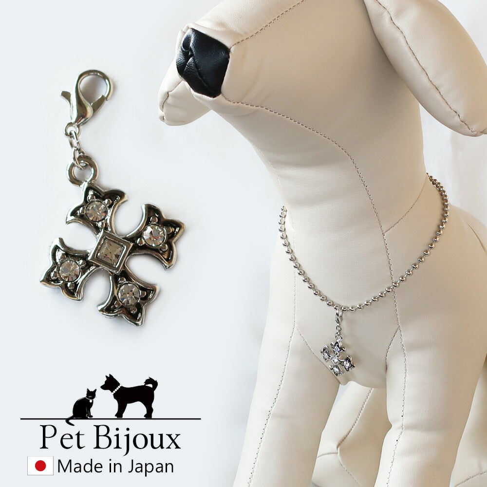 <a href="https://www.qoo10.jp/gmkt.inc/Search/brand.aspx?brandno=121124" target="_blank" class="title_brand" id="btn_brand" title="MELODY ACCESSORY">MELODY ACCESSORY</a>送料無料 ペットアクセサリー 犬用 ネックレス 十字架 クロス ドッグアクセサリー 首輪 チョーカー 犬 猫 ペット 小型犬 中型犬 かわいい おしゃれ トイプードル チワ
