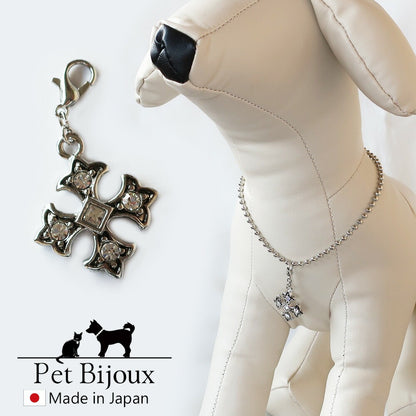 <a href="https://www.qoo10.jp/gmkt.inc/Search/brand.aspx?brandno=121124" target="_blank" class="title_brand" id="btn_brand" title="MELODY ACCESSORY">MELODY ACCESSORY</a>送料無料 ペットアクセサリー 犬用 ネックレス 十字架 クロス ドッグアクセサリー 首輪 チョーカー 犬 猫 ペット 小型犬 中型犬 かわいい おしゃれ トイプードル チワ