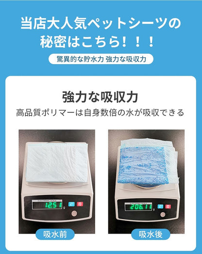 <a href="https://www.qoo10.jp/gmkt.inc/Search/brand.aspx?brandno=109151" target="_blank" class="title_brand" id="btn_brand" title="Honeycare">Honeycare</a>ペットシーツ 薄型 ペットシート　犬猫 サイズ選択可 レギュラー800枚 ワイド400枚 スーパーワイド200枚