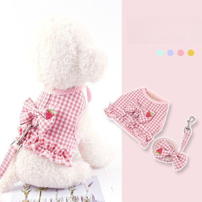 胴輪 リーシュ ハーネス ネコ用ハーネス 2点セット 犬 ペット用品 簡単装着 おしゃれ 犬用 お出かけ ハーネスリードセット 軽量 リード 小型犬 中型犬 犬用ハーネス お散歩 ペットハーネス 81