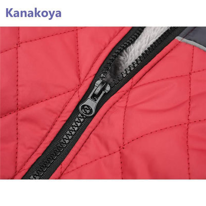 犬服 ペットウェア 秋 冬 中綿入り 裏ボア 裏起毛 保温 防寒対策 暖かい ドッグウェア 小型犬 中型犬 大型犬 愛犬 猫 旅行 お出掛け お散歩