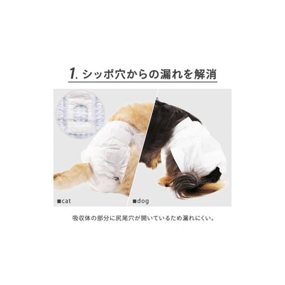 【即納】アイリスオーヤマ ペット用おむつ XXSサイズ 64枚入り POM-XXS64