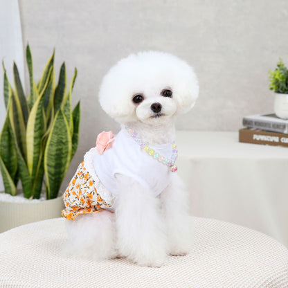 猫 犬 洋服 犬服 ペット服 大中小型犬 ペット用品 犬/猫用 犬の服 ペットウエア 小型犬 中型犬 通気 可愛い ドッグウェア トレーナー 犬 服 ワンピース サロペット ビションフリーゼ 犬猫服