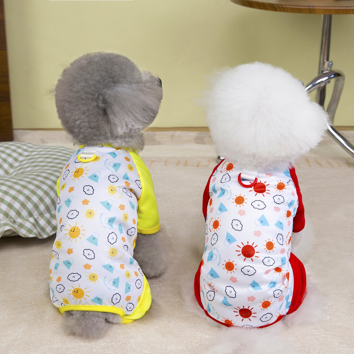 猫 犬 洋服 犬服 ペット服 大中小型犬 ペット用品 犬/猫用 犬の服 ペットウエア 小型犬 中型犬 通気 可愛い ドッグウェア トレーナー 犬 服 ワンピース サロペット ビションフリーゼ 犬猫服