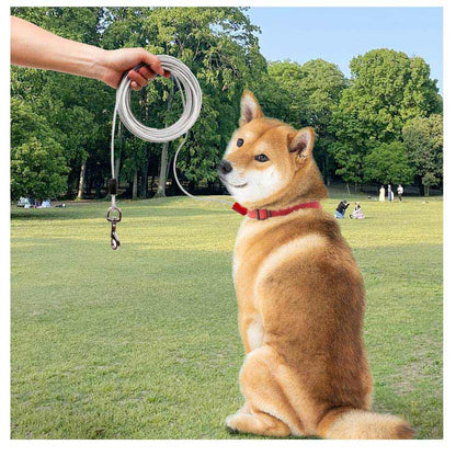 最長15m！犬 リード 丈夫 切れない リード 大型犬 中型犬 犬用リード 犬リード 長い 10m 犬の散歩 切れないリード ワイヤーリード ロングリード 3m 5m 6m 9m 15m