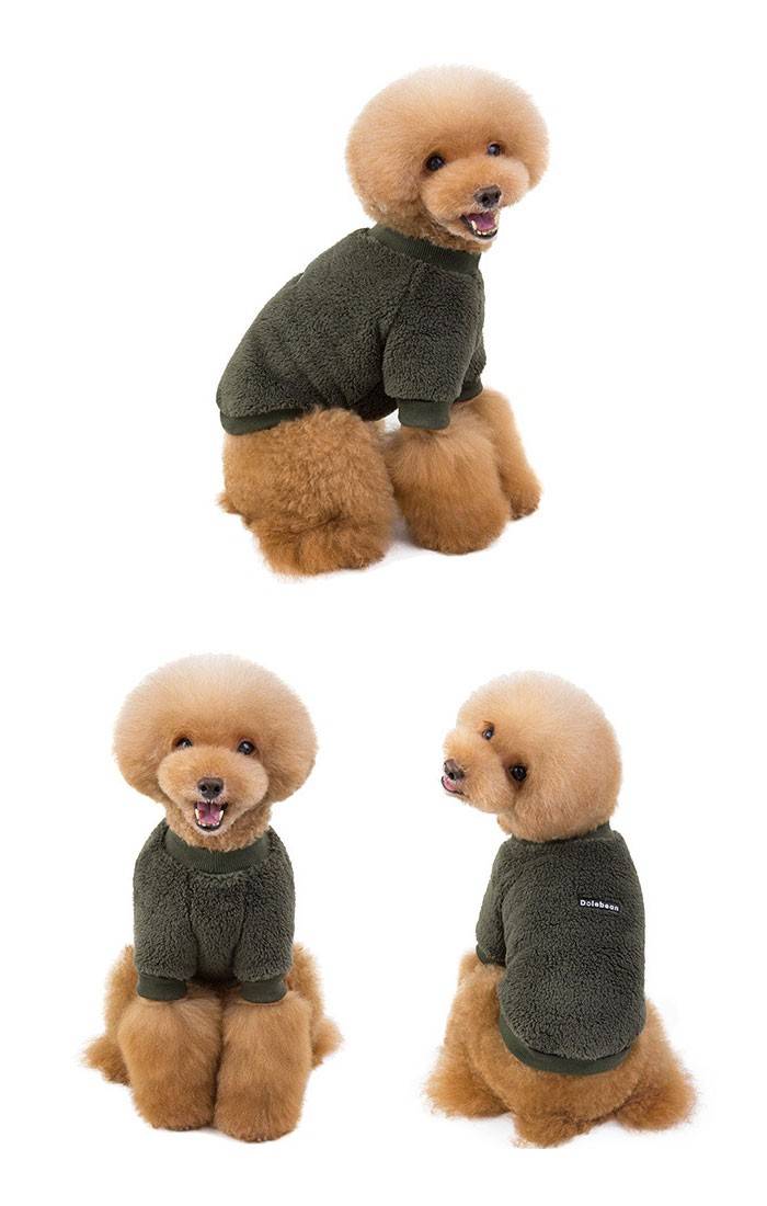 2024秋冬新作 犬服 ペット ドッグウェア 犬の服 Tシャツ トレーナー ボア 無地 もこもこ モコモコ ペット用品 わんこ わんちゃん ドッグ 洋服 秋冬 秋服 冬服 防寒 小型犬 中型犬 新