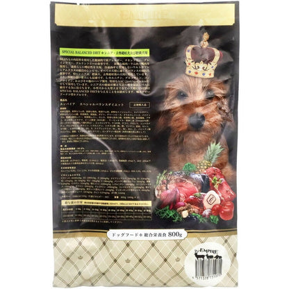 <a href="https://www.qoo10.jp/gmkt.inc/Search/brand.aspx?brandno=115624" target="_blank" class="title_brand" id="btn_brand" title="EMPIRE">EMPIRE</a>【人気商品】ドッグフード 犬 フード EMPIRE DOGDRY 小粒 800g（400g×2） エンパイア (B)