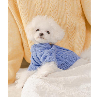犬服 セーター 春 犬の服 パーカー ニット 編み 犬のニット かわいい ドッグウェア ドッグクローズ トイプードル チワワ ポメラニアン 小型犬 対応
