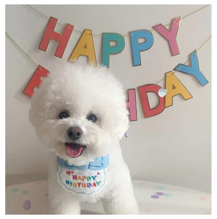 新作セールスタイ 誕生日 撮影 ハット ペット用 猫 バースデー ビブ 帽子 犬用 スカーフ よだれかけ 小型犬 ハッピーバースデー お祝い 写真 ペット用品 首飾り アクセサリー おしゃれ かわいい