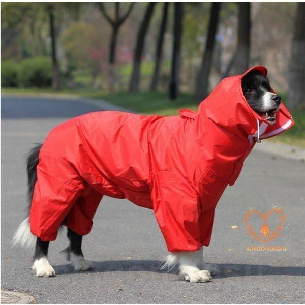 犬用 防水服犬服 レインコート 犬服 レトリバー犬 犬レインコート 犬の服 ドッグウェア ゴールデン犬 雨具 犬用 防水服 防雨犬の服 小型犬/中型犬