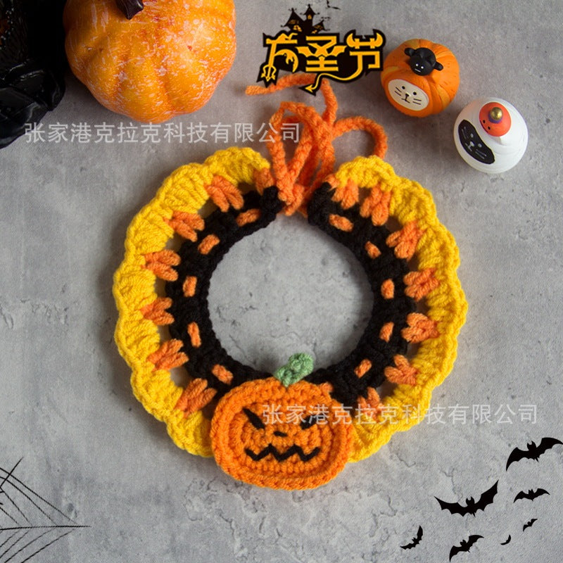 ねこ/犬用品 首輪マフラー サンタマフラー ハロウィンギフト プレゼント お祝い 大人気 着脱簡単 可愛い 散歩 旅行 撮影用 ペット服 記念撮影 INS tiktok かわいい ペット用品 ペット